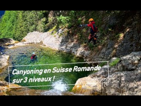 vivez l’aventure avec le canyoning en suisse